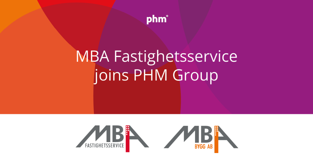 MBA Fastichetsservice joins PHM Group