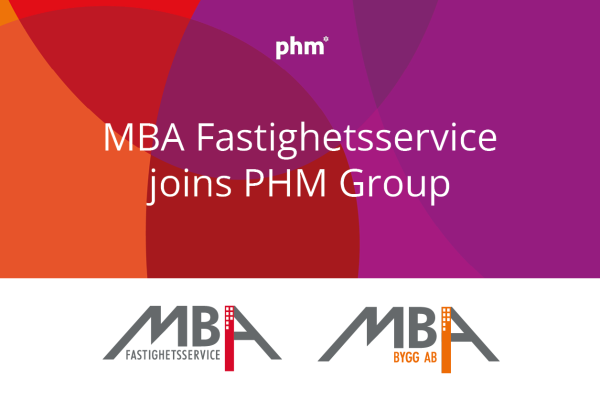 MBA Fastichetsservice joins PHM Group